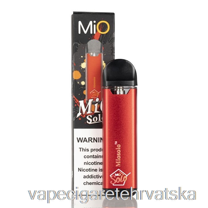 Vape Cigarete Mio Solo Punjivi Uređaj Crveni